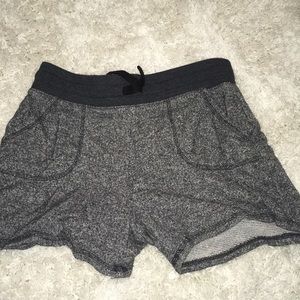 gray comfy shorts